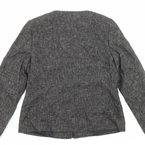 Windsmoor Womens Grey Jacket Size 12 Zip