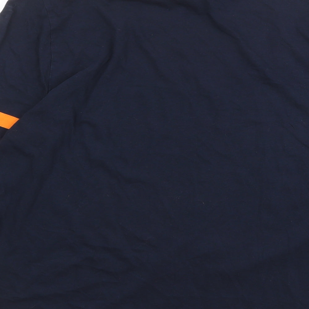 ASOS Mens Blue Cotton T-Shirt Size XL Round Neck