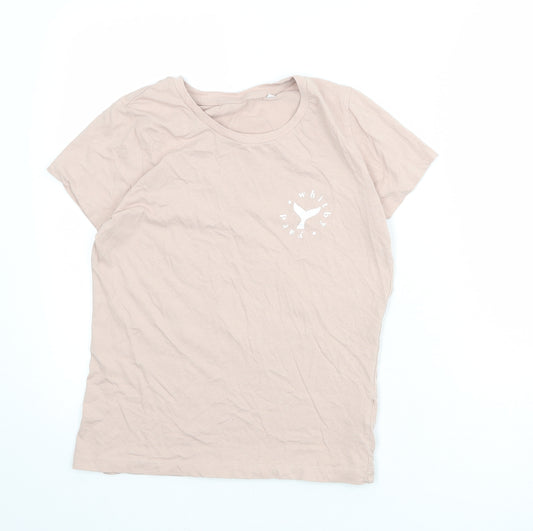 B&C Womens Pink 100% Cotton Basic T-Shirt Size S Round Neck - Whitby Yard