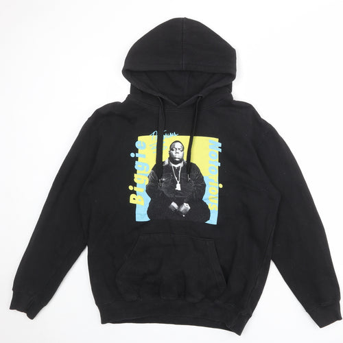 The Notorious B.I.G. Womens Black Cotton Pullover Hoodie Size M Pullover