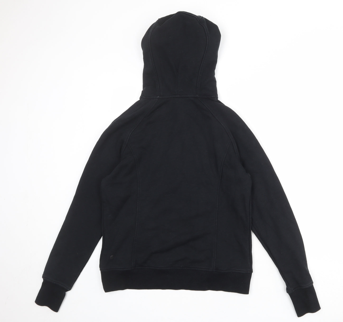 CRZ Yoga Womens Black Cotton Pullover Hoodie Size 10 Pullover