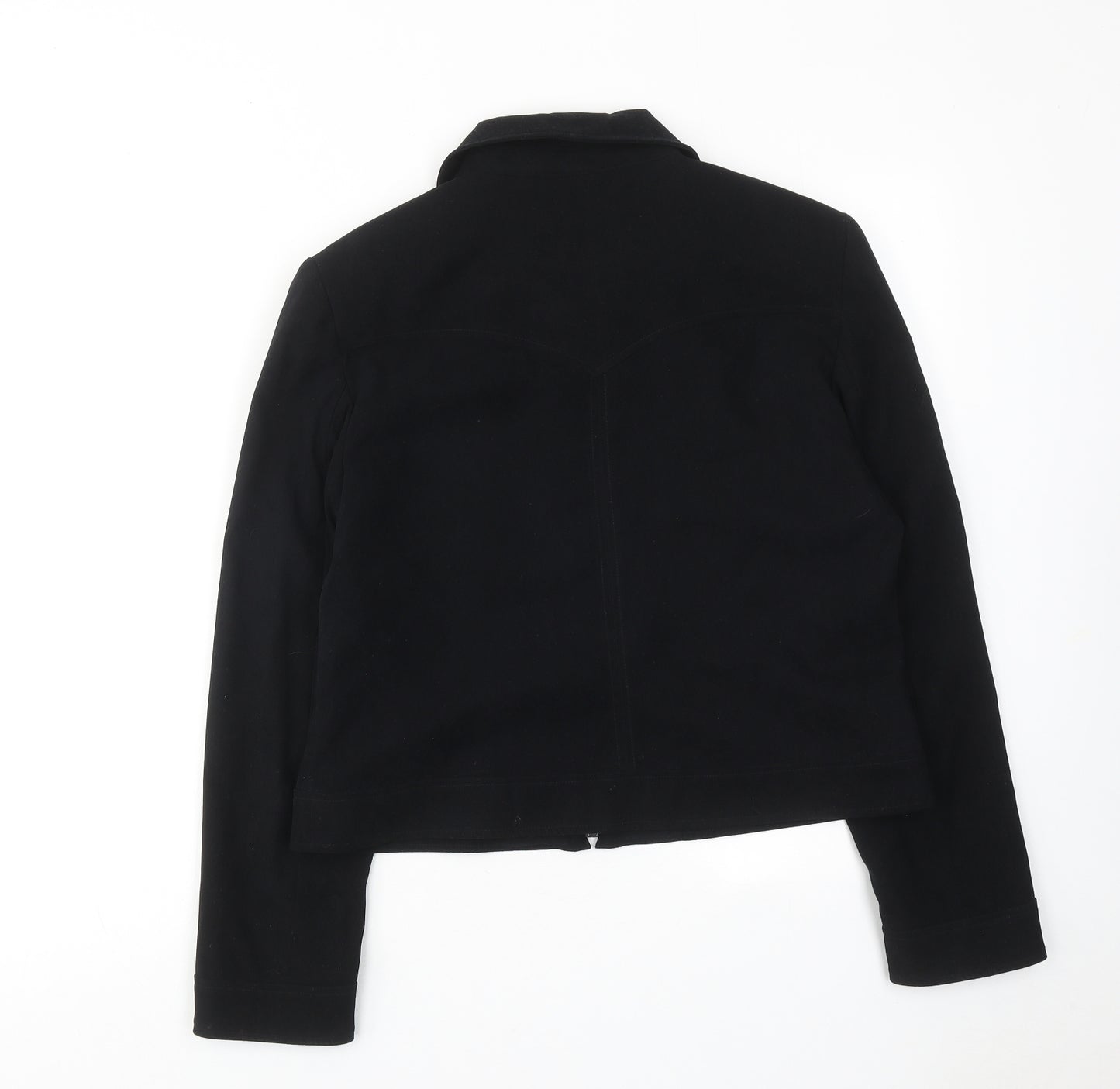 Select Womens Black Jacket Size 14 Zip