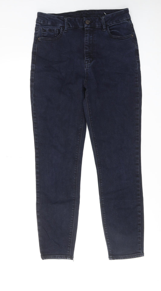 Hidden Jeans Womens Blue Cotton Skinny Jeans Size 28 in L27 in Regular Zip