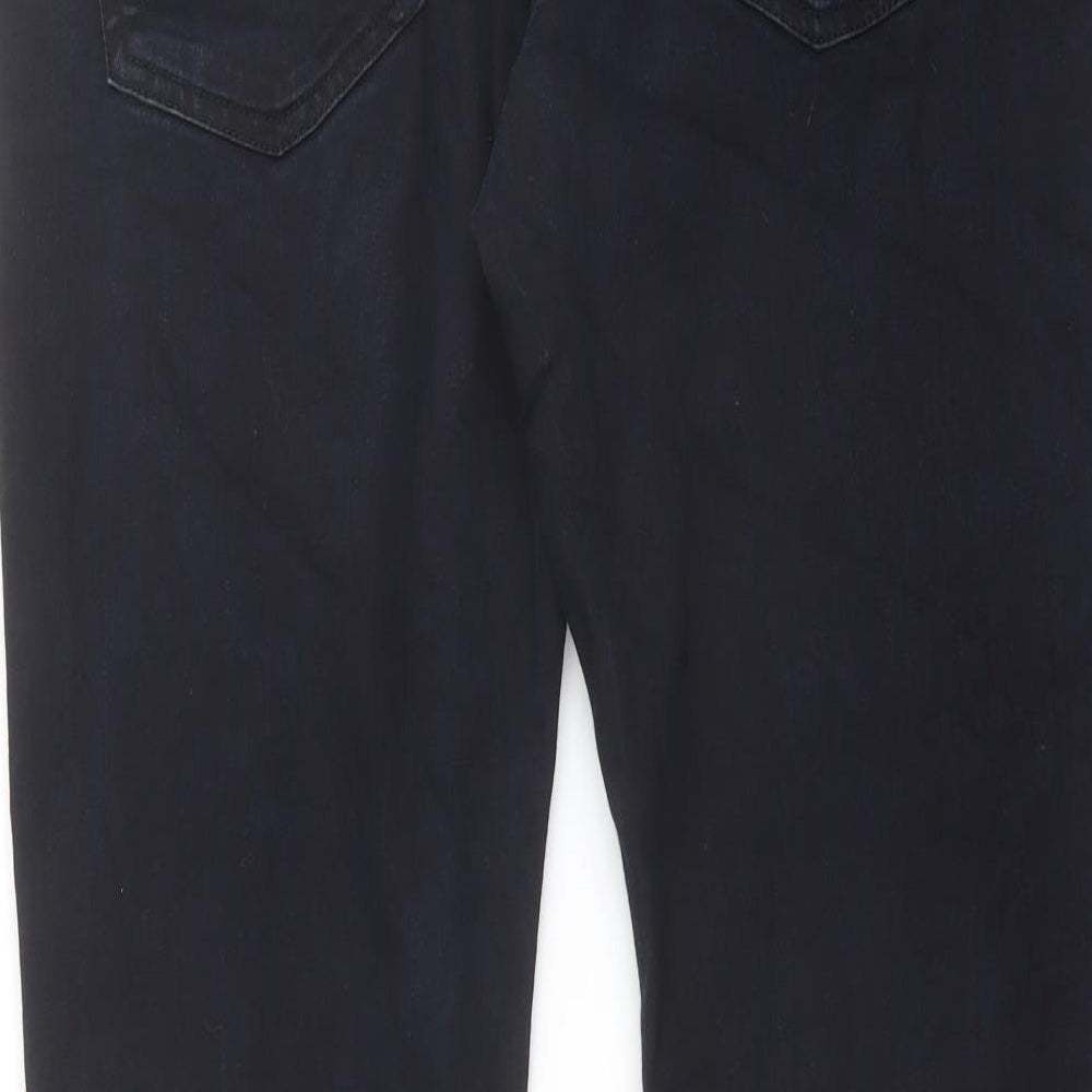 Firetrap Mens Blue Cotton Straight Jeans Size 34 in L29 in Regular Button