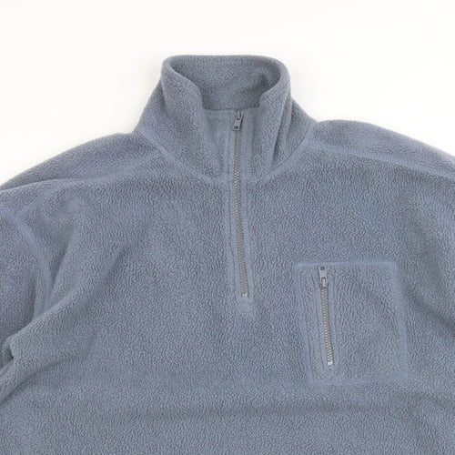 Great Plains Mens Blue Polyester Pullover Sweatshirt Size XL