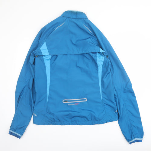 Karrimor Womens Blue Windbreaker Jacket Size 14 Zip