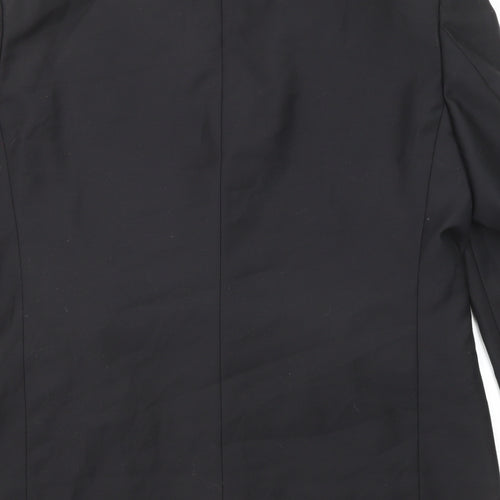 Scott & Taylor Mens Black Polyester Tuxedo Suit Jacket Size 42 Regular