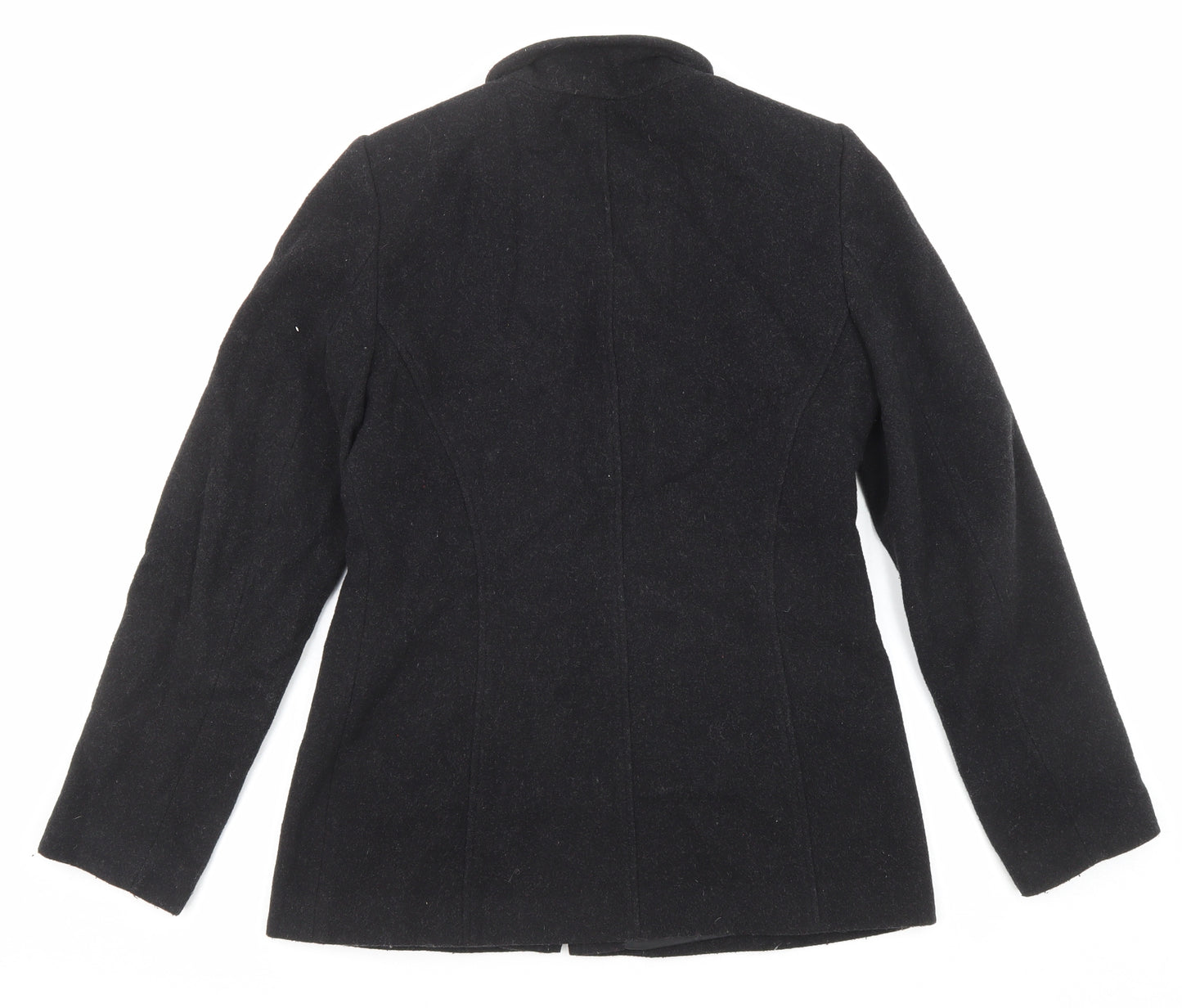 Debenhams Womens Black Jacket Size 10 Zip