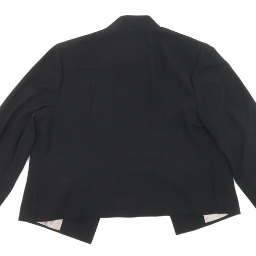 Marks and Spencer Womens Black Jacket Blazer Size 14