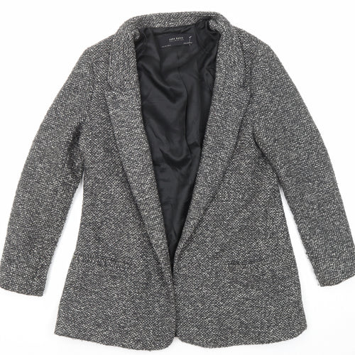 Zara Womens Grey Jacket Blazer Size L