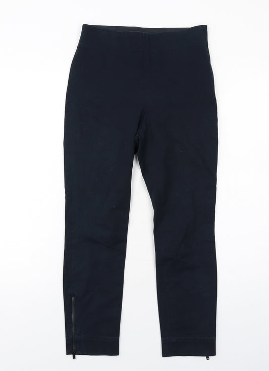 COS Womens Blue Cotton Jegging Jeans Size 6 Regular Zip - Ankle Zip