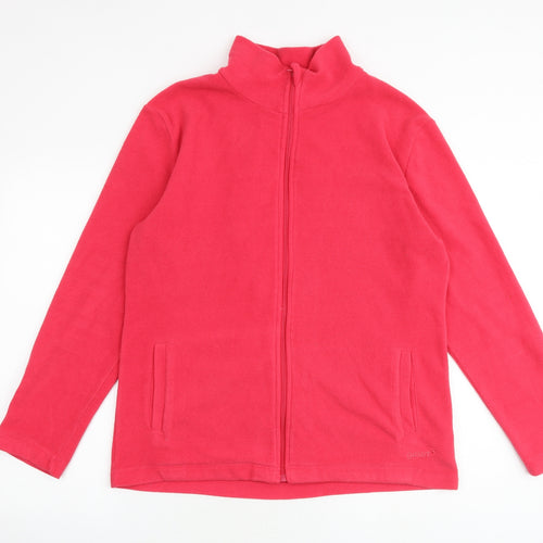Gelert Womens Pink Jacket Size 12 Zip