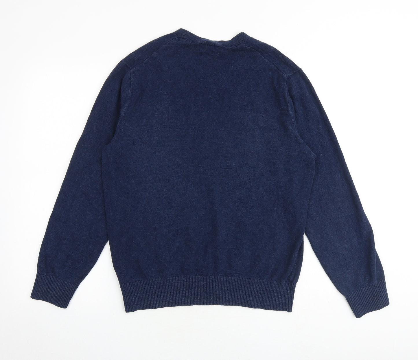 Gap Mens Blue Cotton Pullover Sweatshirt Size M