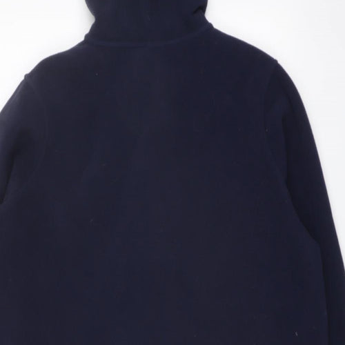 Marks and Spencer Womens Blue Overcoat Coat Size 16 Toggle - Duffle Coat