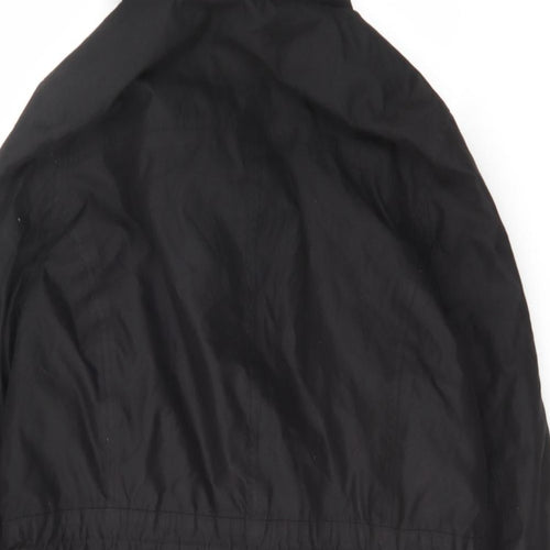 Gelert Womens Black Parka Coat Size 18 Zip
