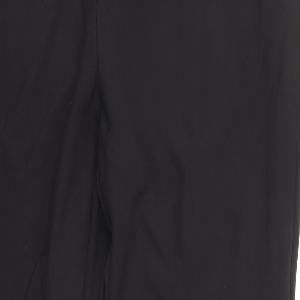 Autograph Womens Black Polyamide Dress Pants Trousers Size 20 L30 in Regular Zip