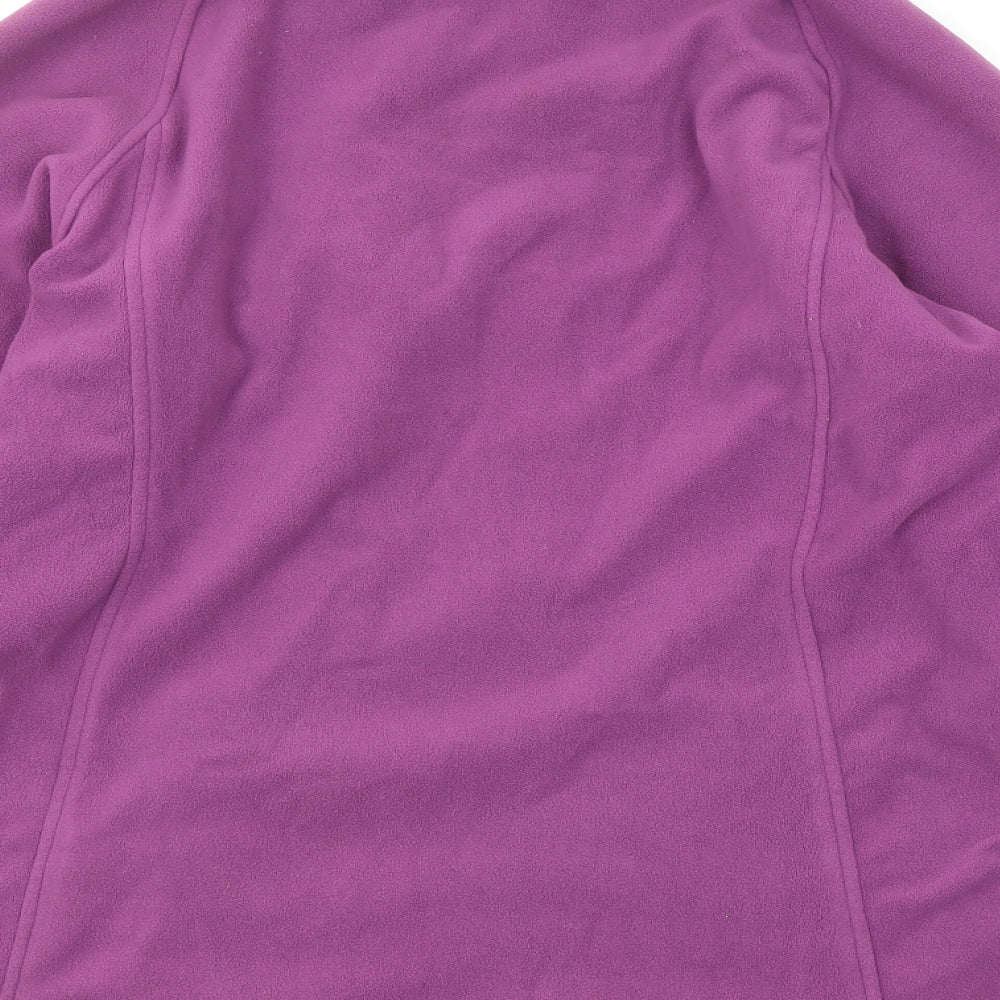 Craghoppers Womens Purple Jacket Size 14 Zip