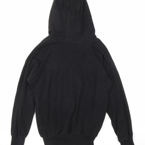 Sweaty Betty Womens Black Cotton Pullover Hoodie Size M Pullover