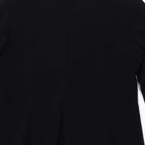 Per Una Womens Black Polyester Jacket Blazer Size 12