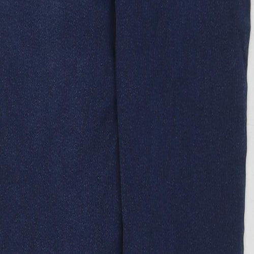 F&F Womens Blue Cotton Jegging Jeans Size 10 L27 in Regular