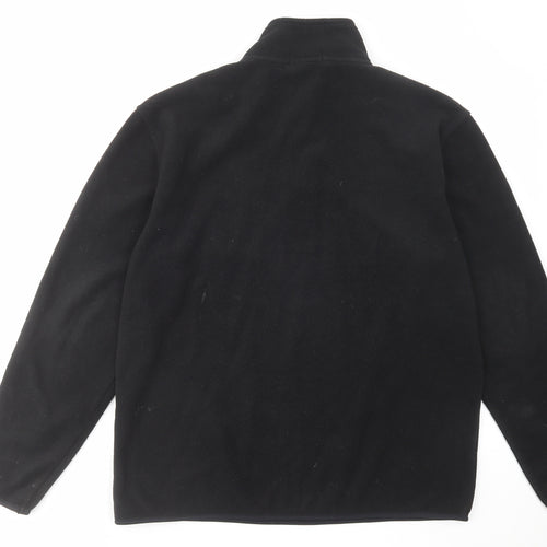 Nautica Mens Black Polyester Pullover Sweatshirt Size L