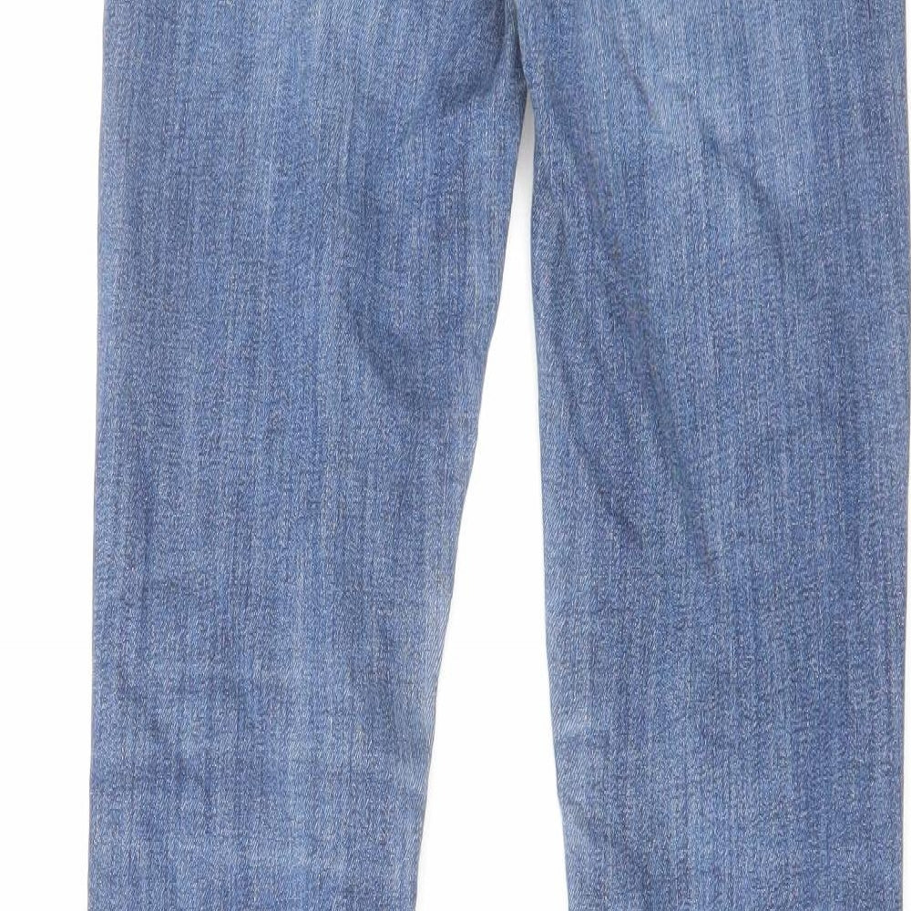H&M Mens Blue Cotton Skinny Jeans Size 28 in L32 in Regular Zip