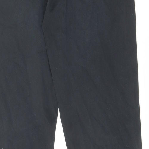 Gap Mens Black Cotton Straight Jeans Size 34 in L32 in Regular Zip