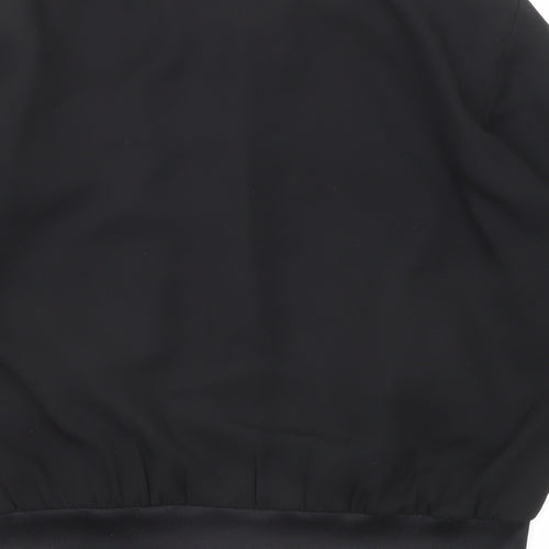 Zara Womens Black Bomber Jacket Jacket Size M Zip