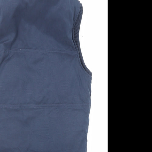 Fat Face Womens Blue Gilet Jacket Size 8 Zip