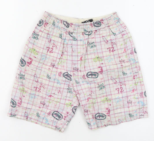 Ecko Unltd. Boys Multicoloured Geometric Cotton Bermuda Shorts Size 4-5 Years L6 in Regular