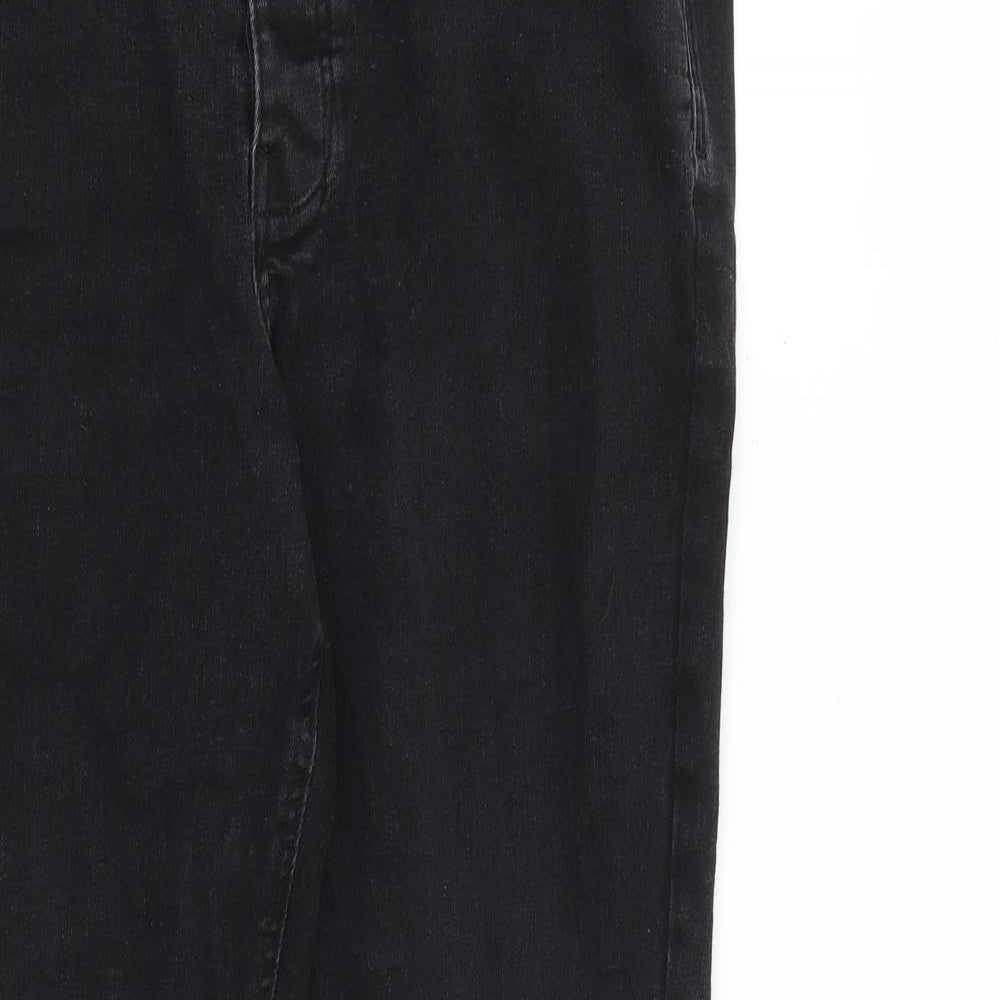 Denim & Co. Mens Black Cotton Skinny Jeans Size 36 in L32 in Slim Zip