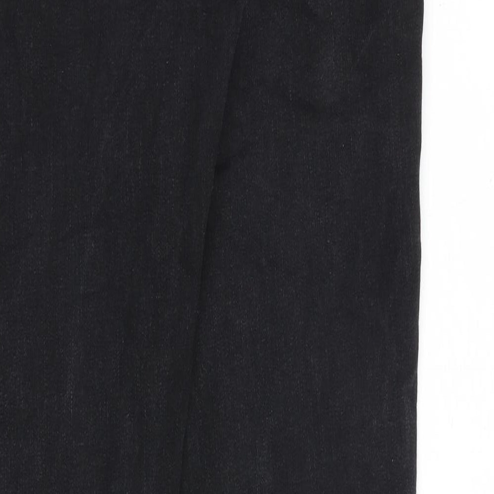 Denim & Co. Mens Black Cotton Skinny Jeans Size 36 in L32 in Slim Zip