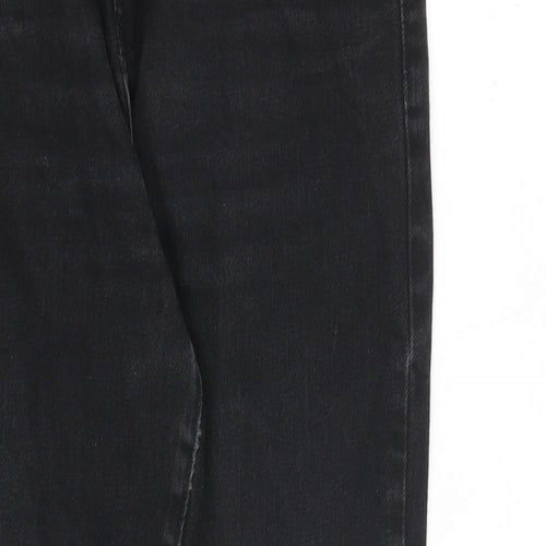 Dr. Denim Womens Black Cotton Mom Jeans Size 27 in L32 in Regular Zip