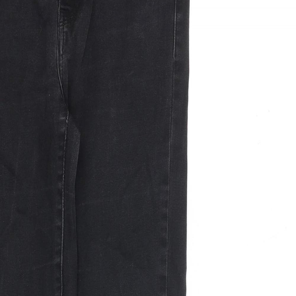 Levi's Womens Black Cotton Skinny Jeans Size 29 in L30 in Regular Zip