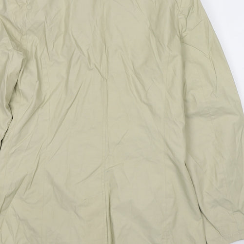St. Bernard Womens Beige Jacket Size 12 Button