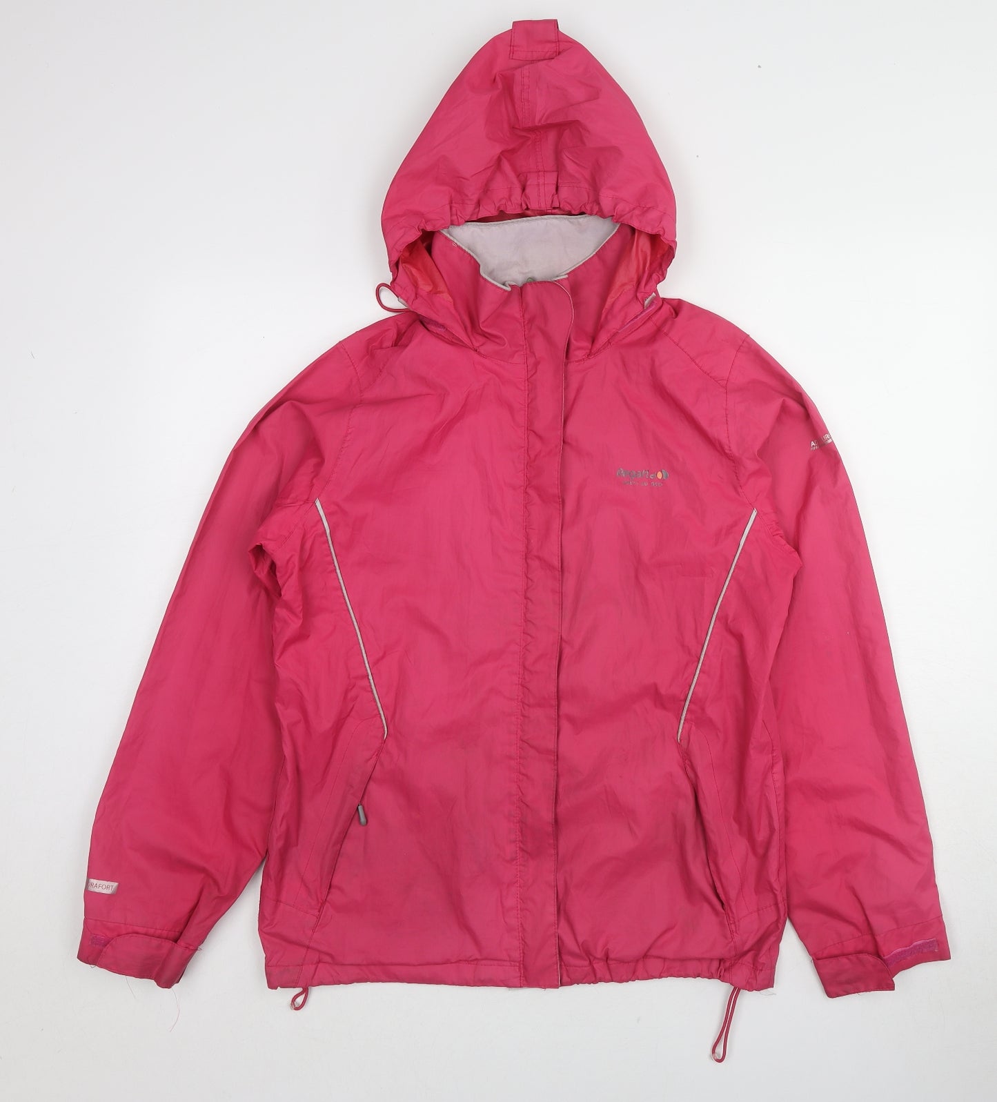 Regatta Womens Pink Windbreaker Jacket Size 12 Zip