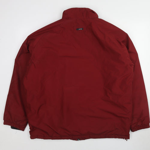 Cedar Wood State Mens Red Jacket Size L Zip