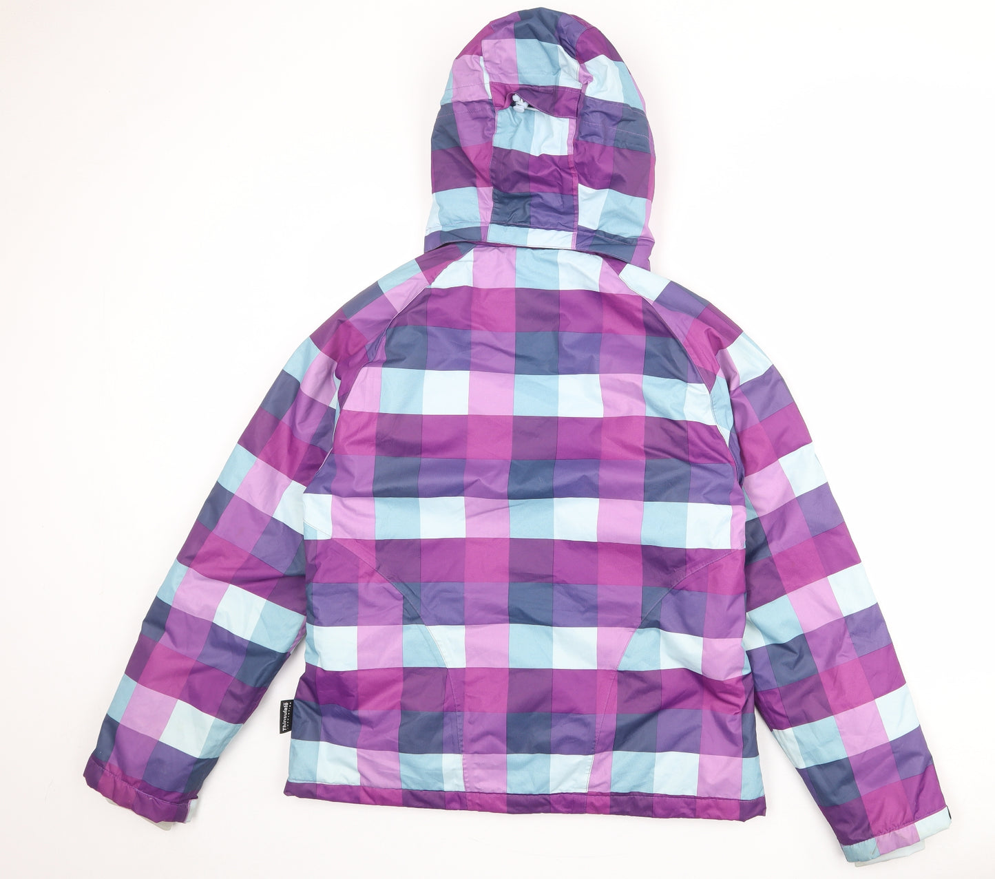 Backswing Womens Multicoloured Check Ski Jacket Jacket Size 12 Zip