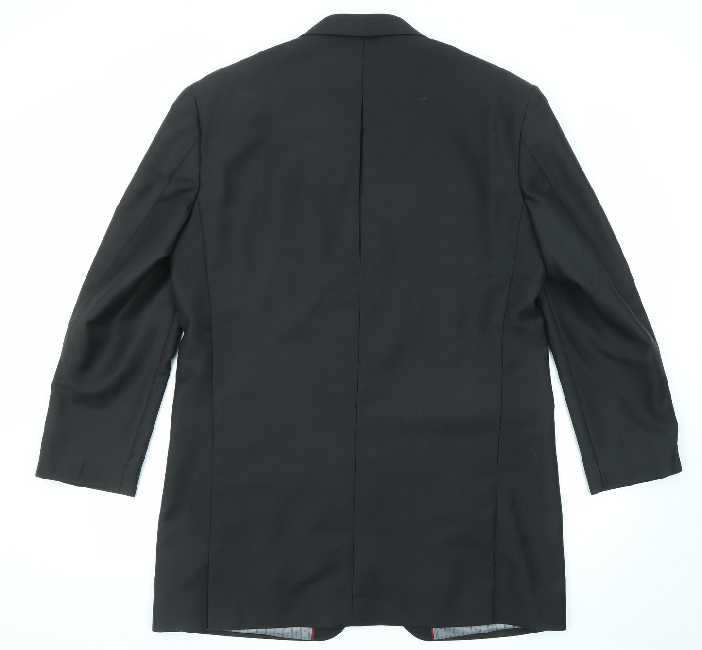 Pallini Mens Black Polyester Jacket Suit Jacket Size 42 Regular