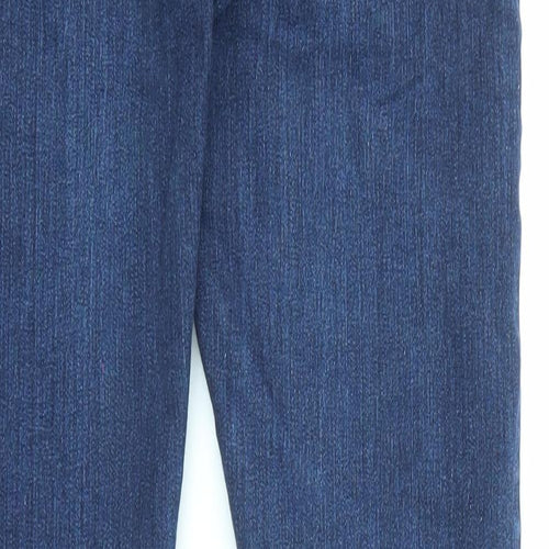 ASOS Mens Blue Cotton Skinny Jeans Size 28 in L32 in Regular Zip