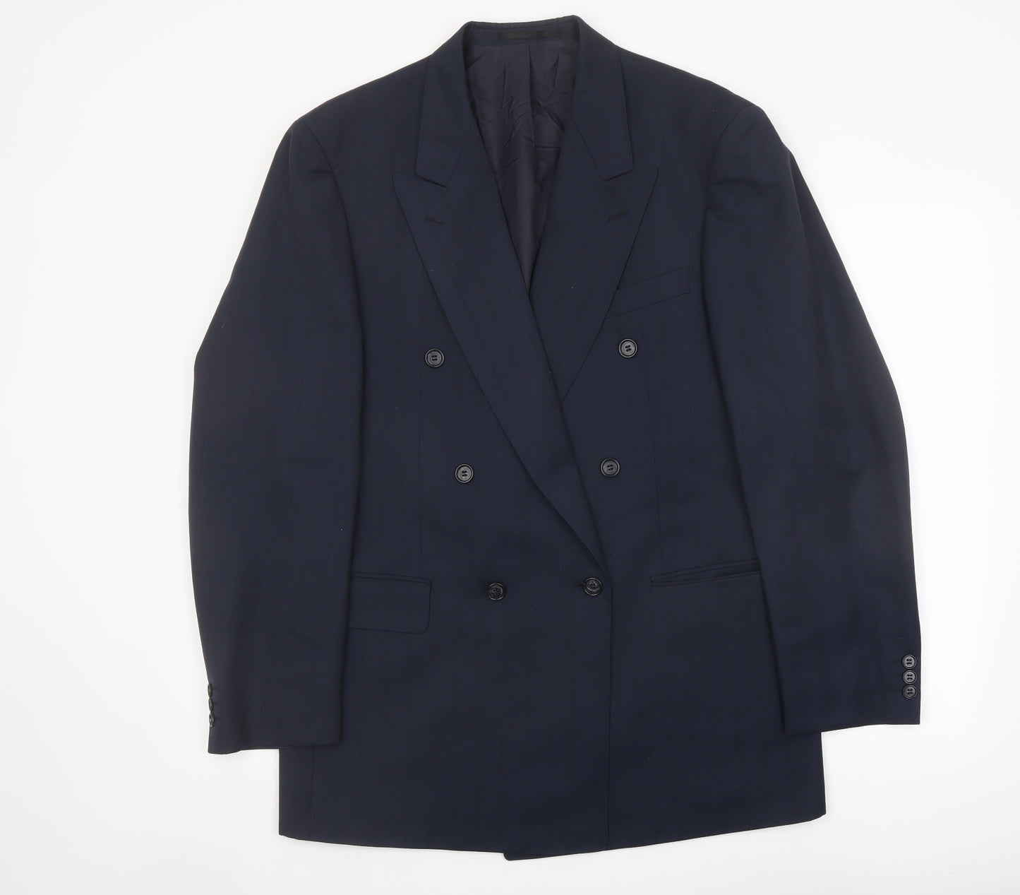 Odermark Mens Blue Polyester Jacket Suit Jacket Size 44 Regular