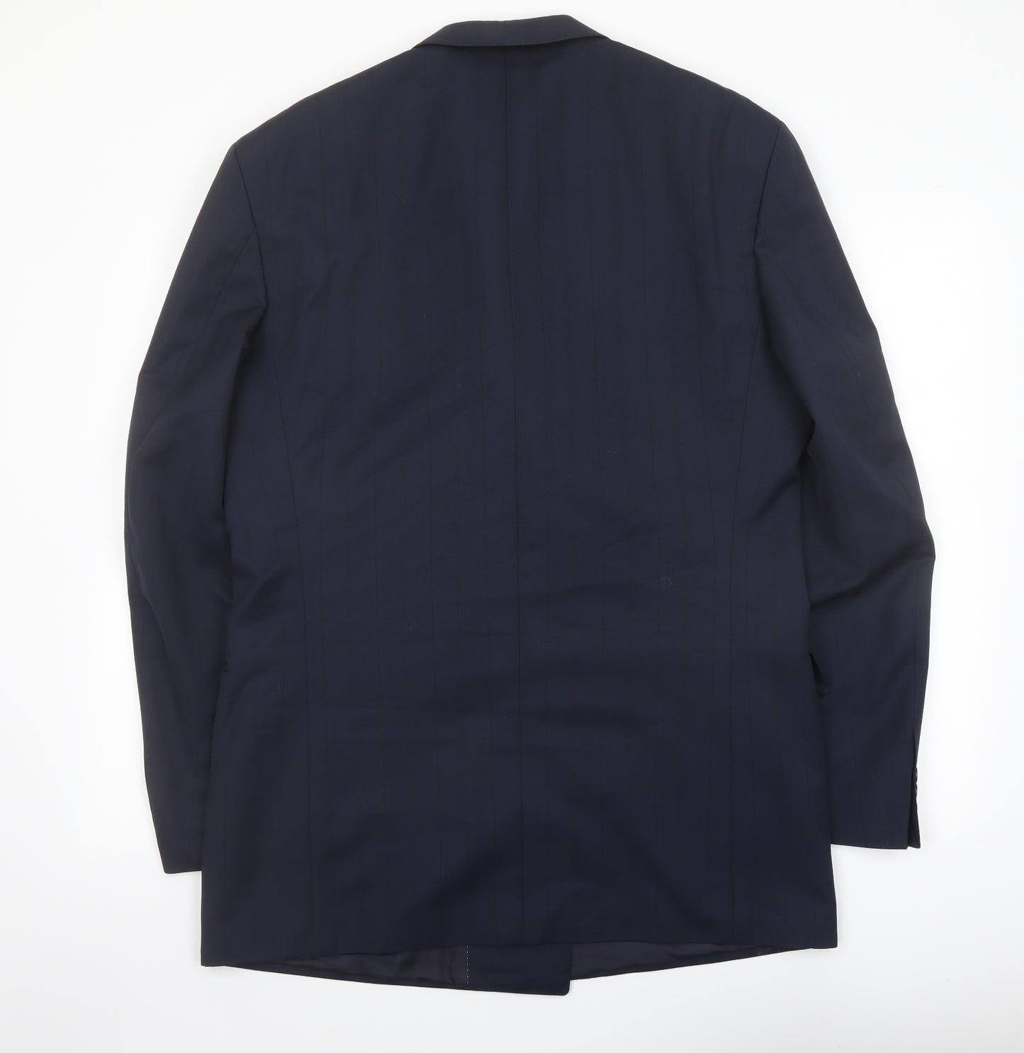 Odermark Mens Blue Polyester Jacket Suit Jacket Size 44 Regular