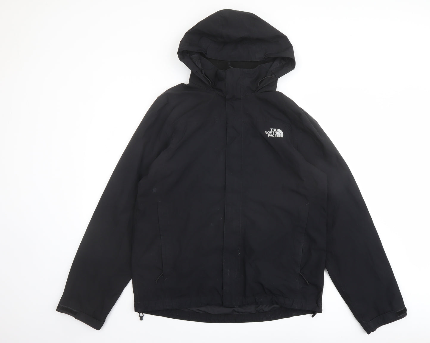 The North Face Mens Black Jacket Size M Zip