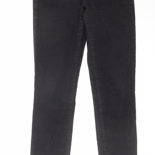 Inwear Womens Black Cotton Skinny Jeans Size 30 in L31 in Regular Zip