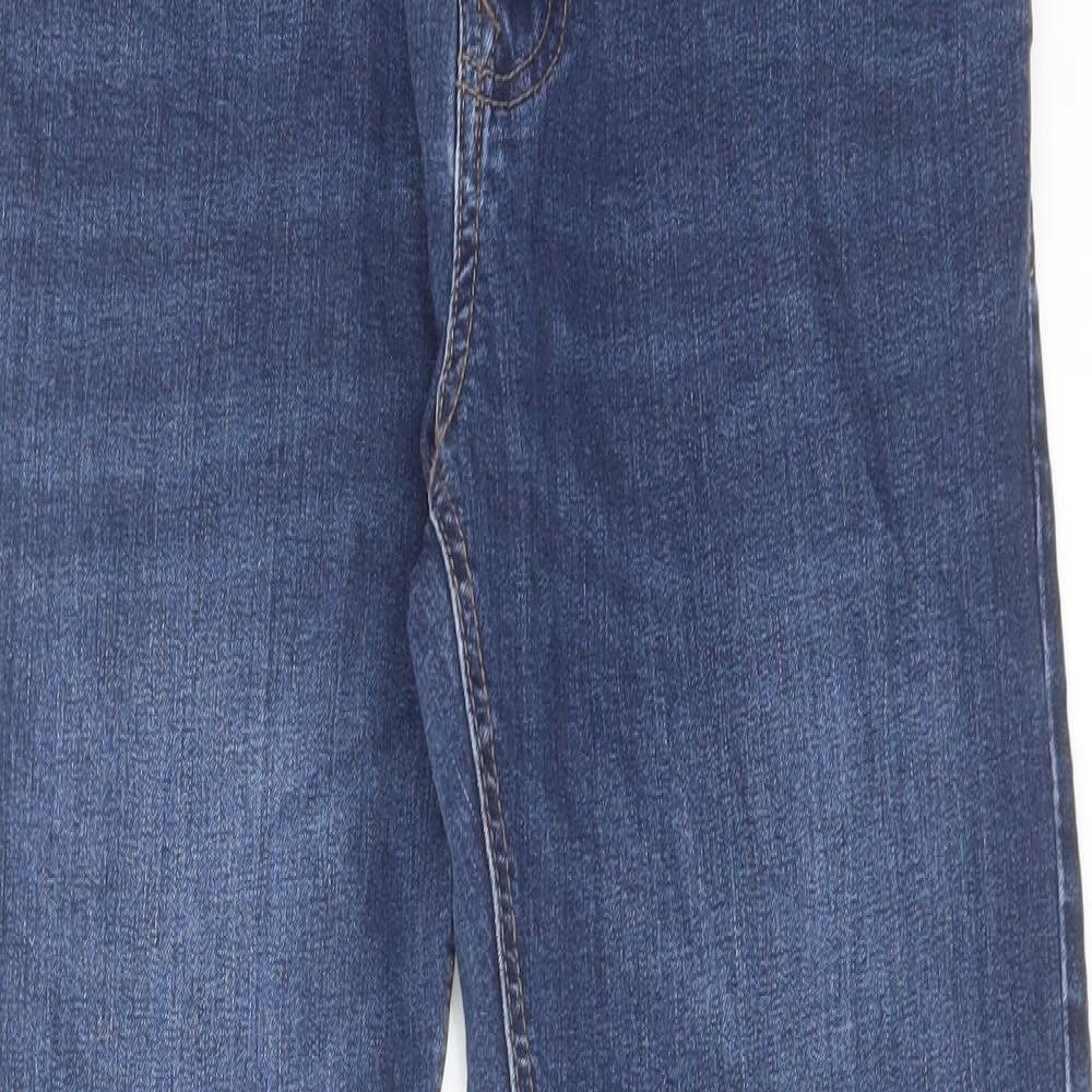 NEXT Mens Blue Cotton Skinny Jeans Size 28 in L31 in Regular Zip