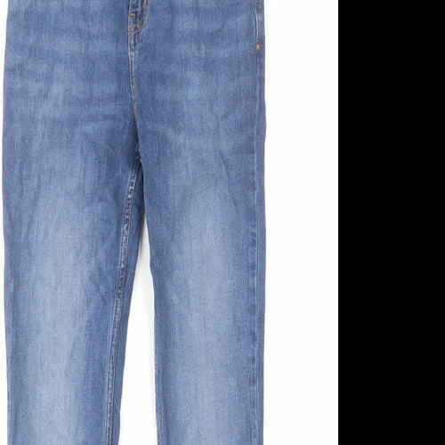 TU Boys Blue Cotton Skinny Jeans Size 13 Years Regular Zip