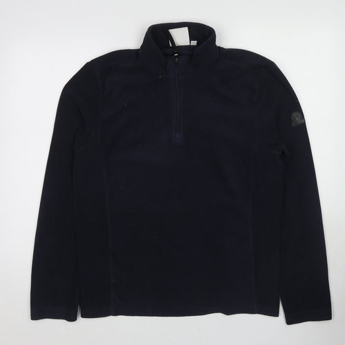 TOG24 Mens Blue Polyester Pullover Sweatshirt Size M