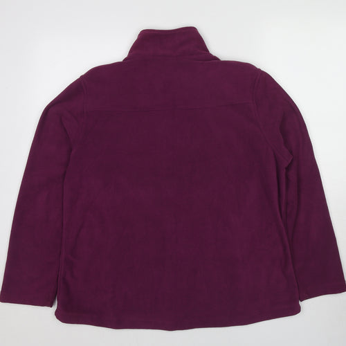 Kiwi Womens Purple Jacket Size XL Zip - Lake Tekapo