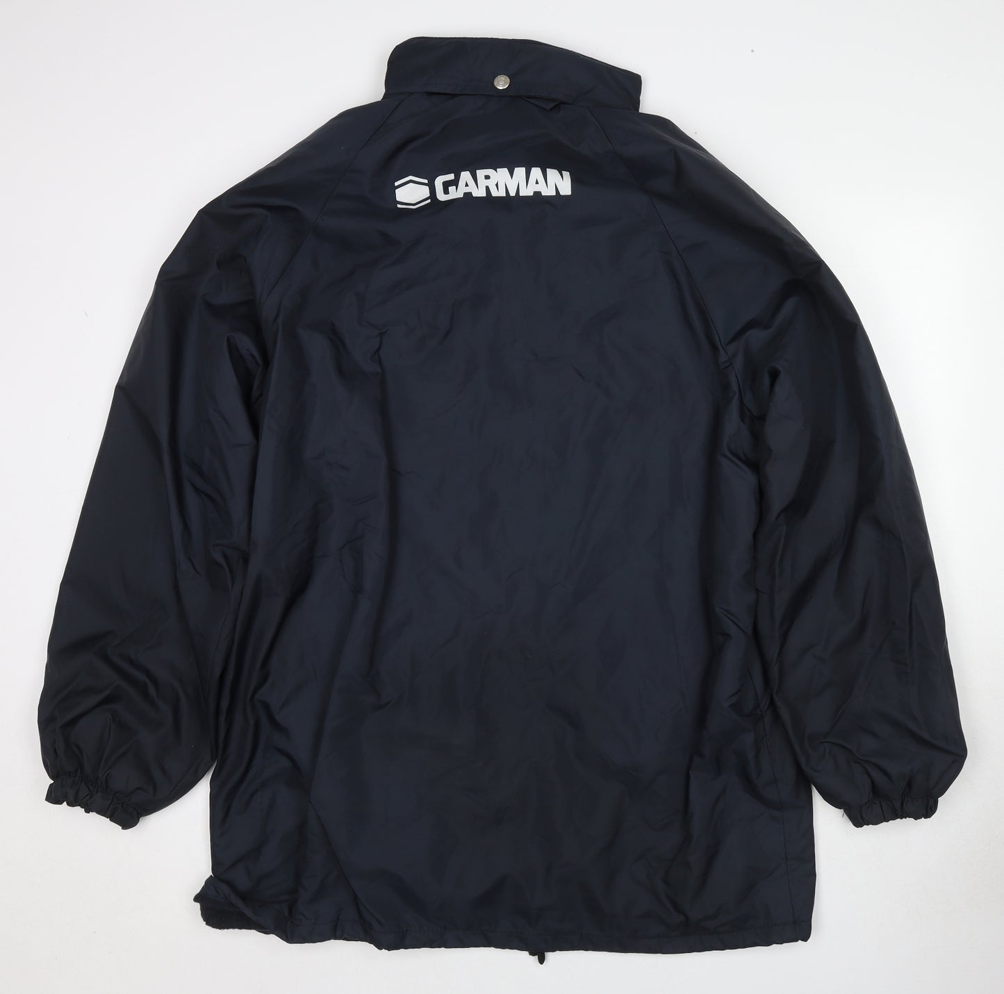 Garman Womens Blue Windbreaker Jacket Size 2XL Zip