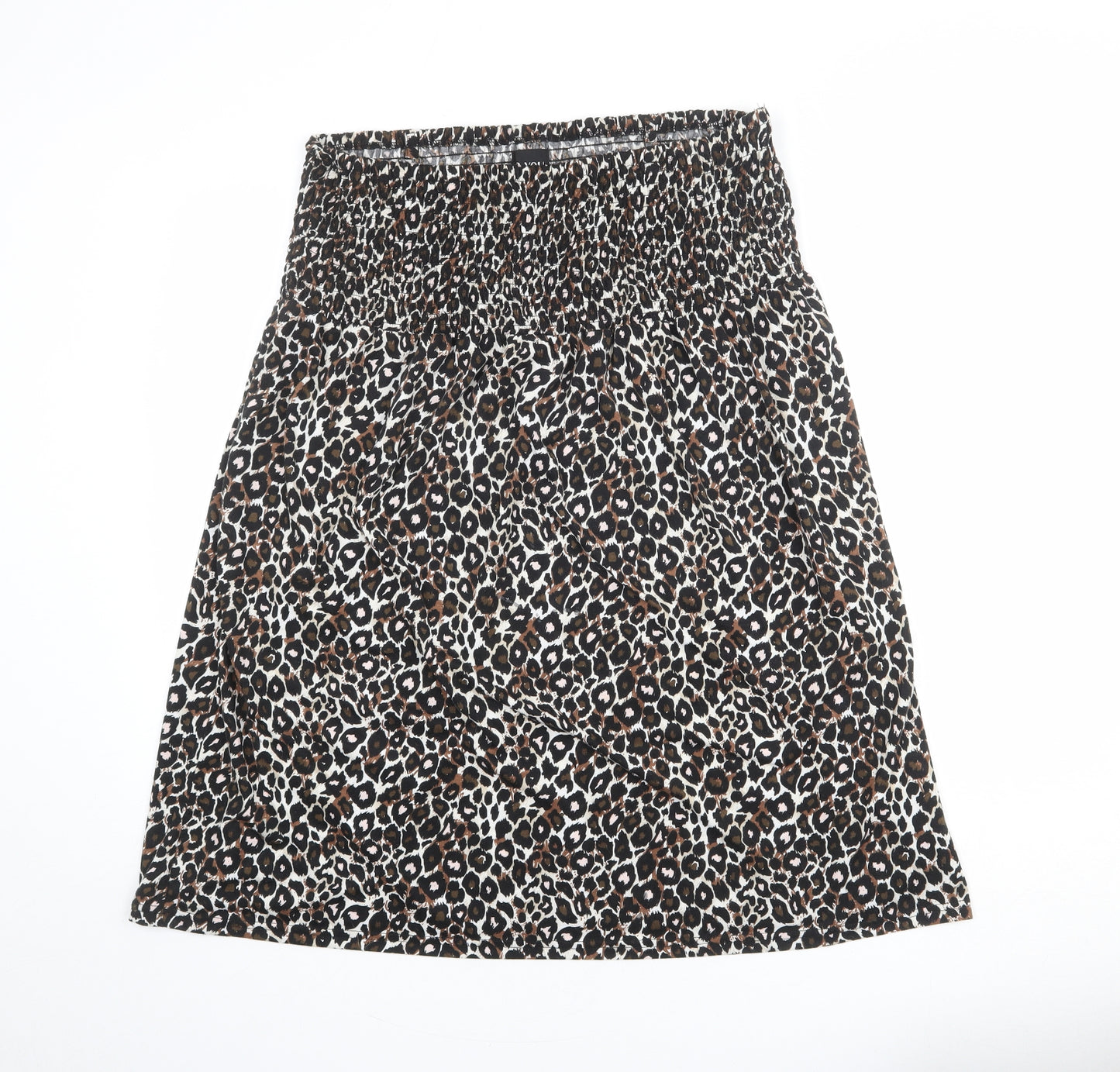 B.You Womens Multicoloured Animal Print Polyester A-Line Skirt Size 20 - Leopard pattern Size 20-22